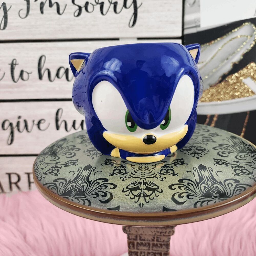 ⚡ NWT Sonic Collectible Face Mug #7161 ⚡